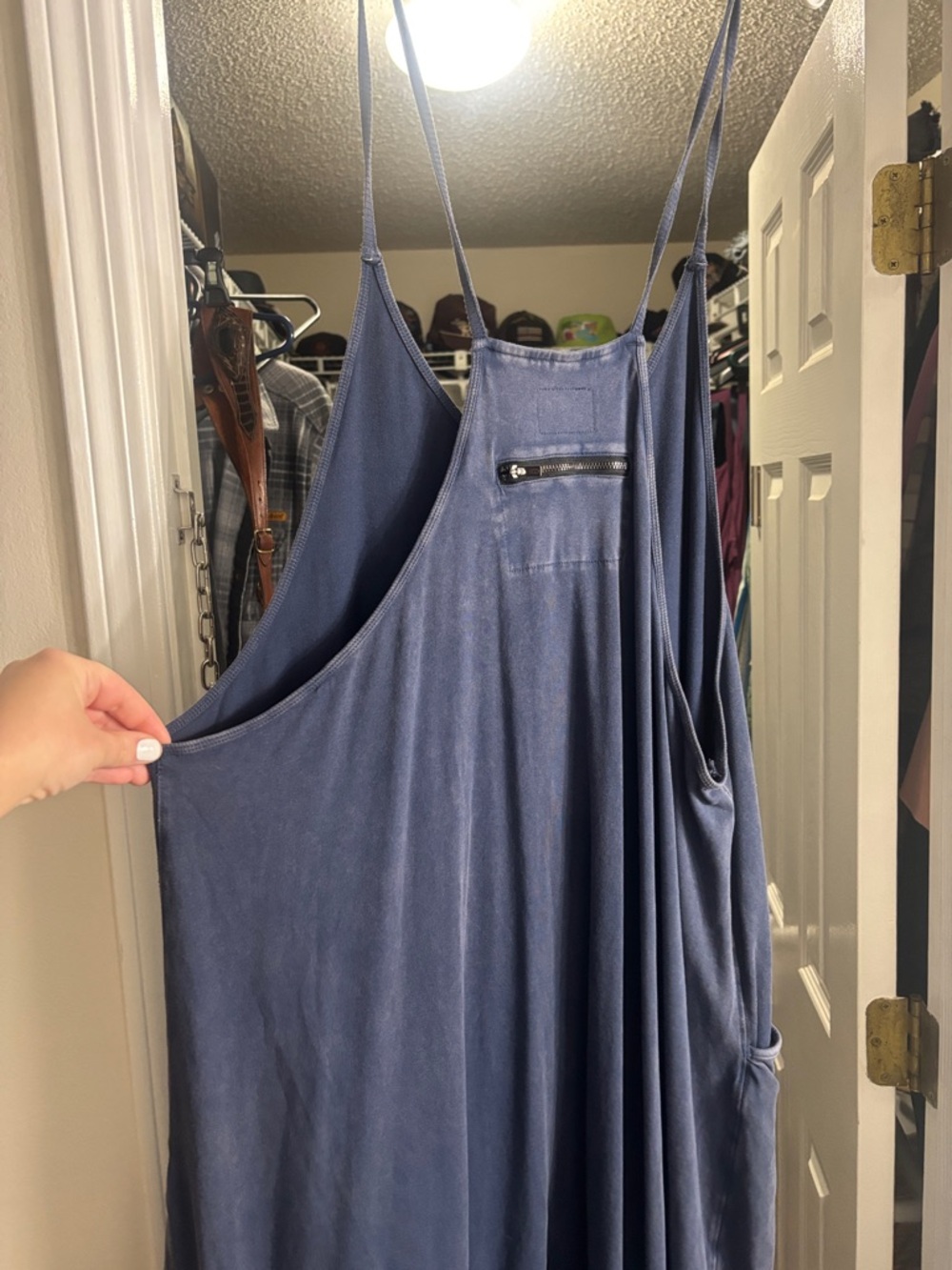 FP Movement by Free People Navy Blue Jumpsuit Romper - Picture 4 of 4